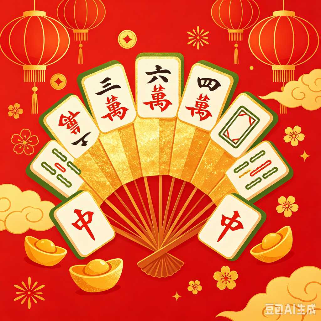 gift box packed mahjong set